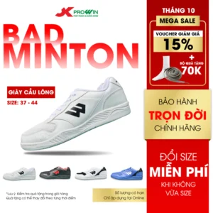 Giày cầu lông Nam Prowin Badminton da PU cao cấp